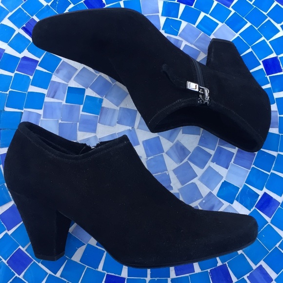 SOLD! Prada butter-soft suede ankle booties - Picture 5 of 8